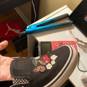 embroidered vans